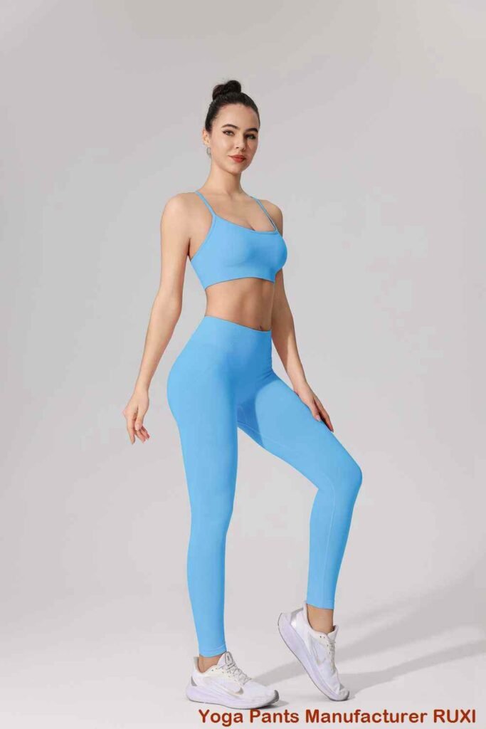 Quần tập yoga xẻ tà thoải mái Ruxi vn709