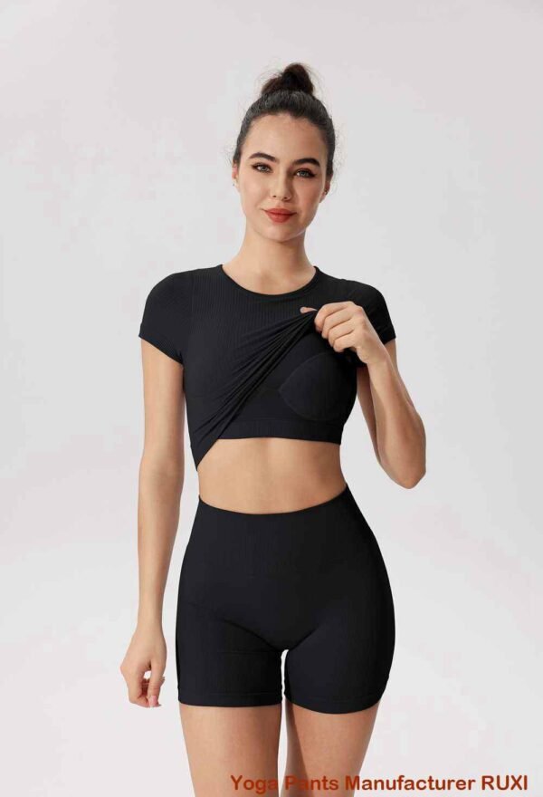 Quần short tập gym siêu co giãn Spandex Ruxi vn3078