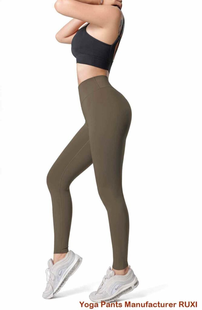 Quần legging nâng mông nhún bèo giúp tôn dáng Ruxi vn513