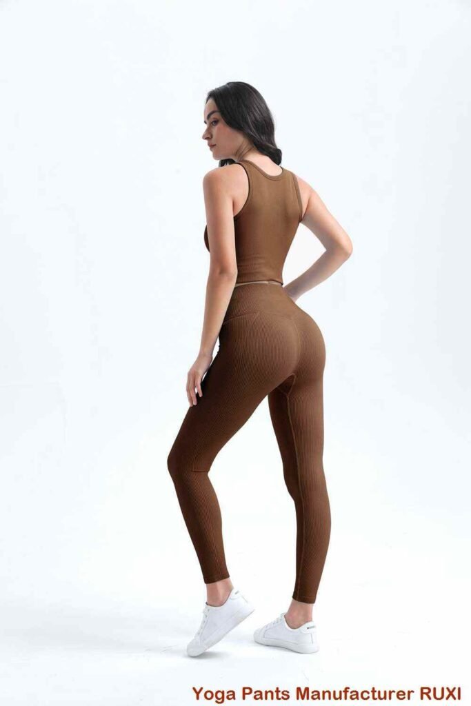 Quần legging tập luyện Comfort Fit màu xám Ruxi vn444