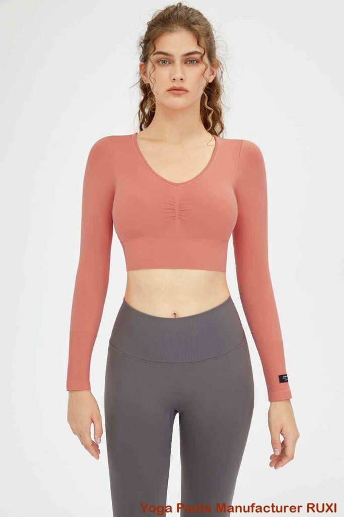 Quần tập yoga kiểu Jean co giãn thoải mái Ruxi vn352