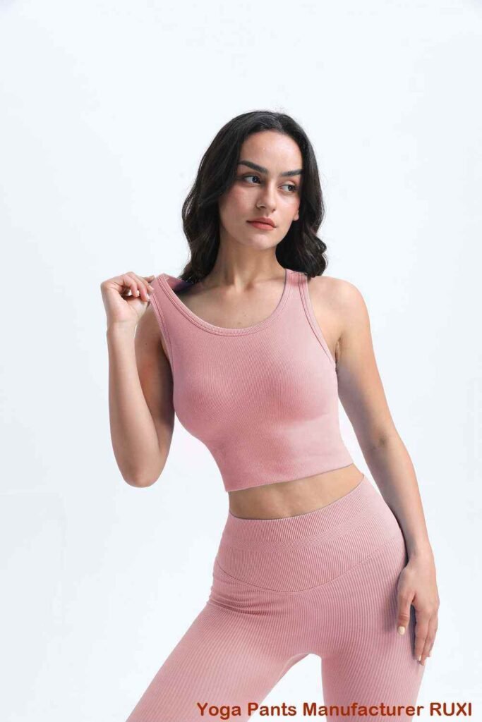 Quần Yoga Drop Crotch Thoải Mái Giúp Linh Hoạt Ruxi vn828