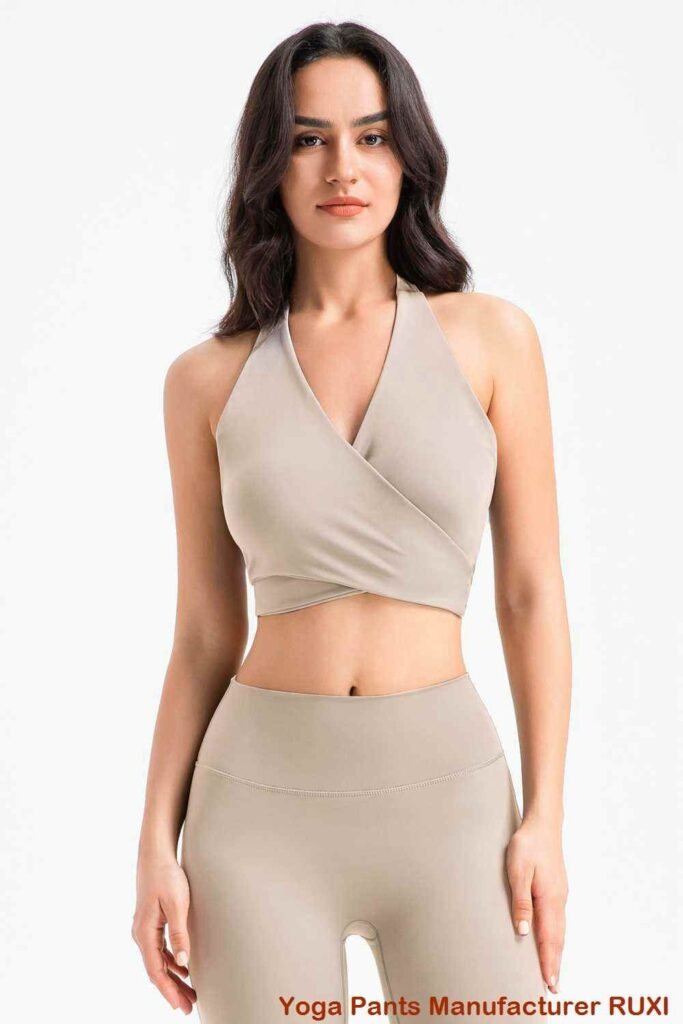 Quần short yoga mini cạp cao cho nữ Ruxi vn999