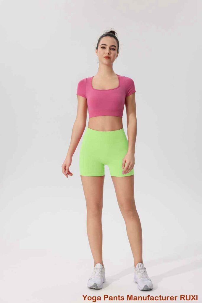 Quần legging yoga mềm mại cạp cao Ruxi vn332