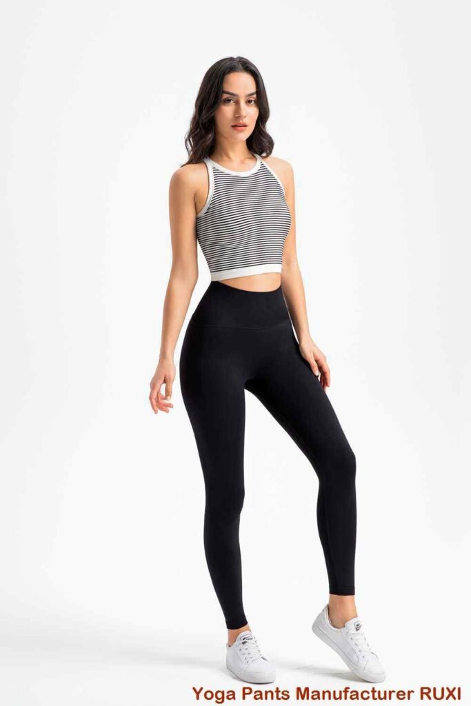 Quần tập yoga cạp trễ thoải mái cho nữ Ruxi vn849