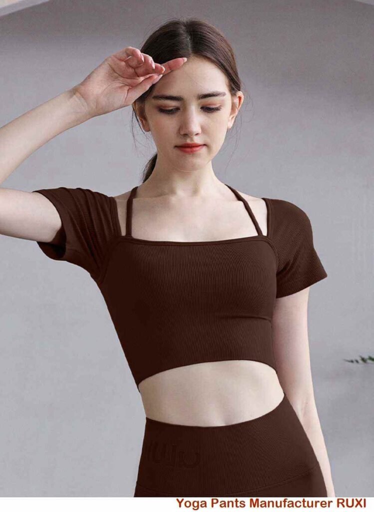 Quần legging tập luyện cạp cao co giãn cho nữ Ruxi vn260