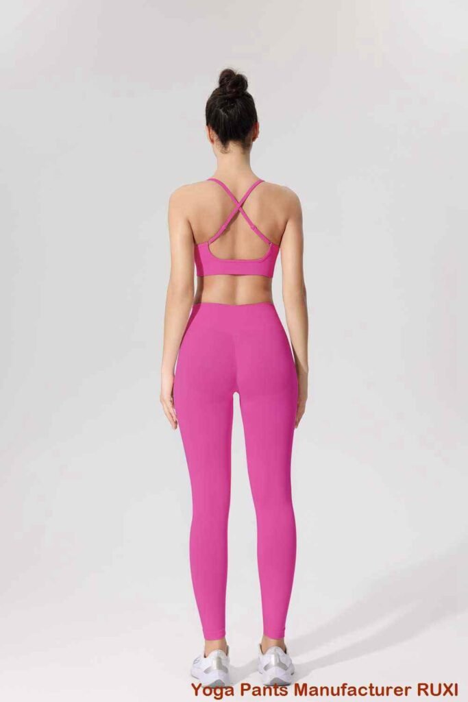 Quần tập yoga cạp cao co giãn cho nữ Ruxi vn894