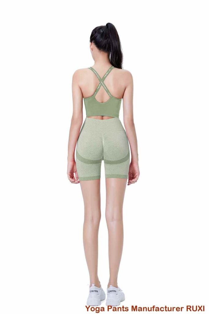 Quần tập yoga co giãn cho nam dáng thể thao Ruxi vn25