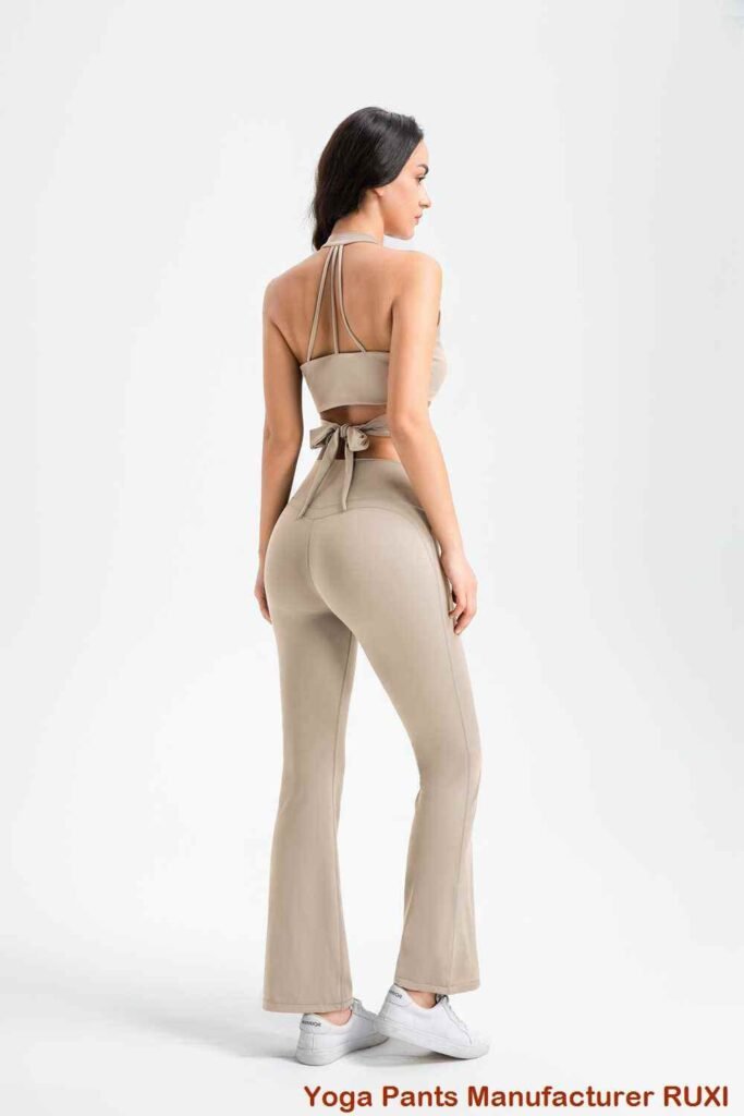 Quần tập yoga Polyester Spandex co giãn Ruxi vn859