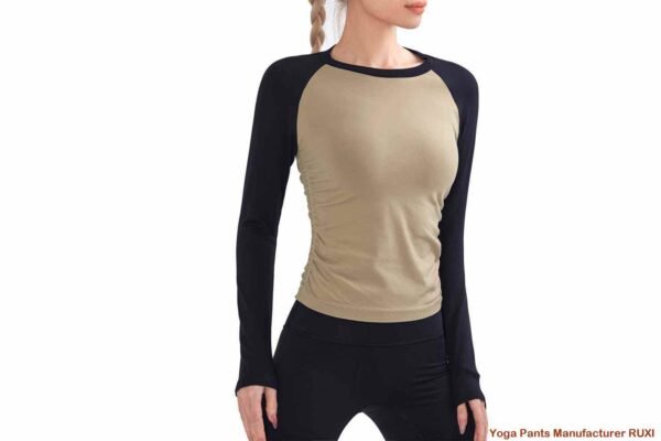 Quần short đạp xe thoải mái bằng vải cotton pha trộn Ruxi