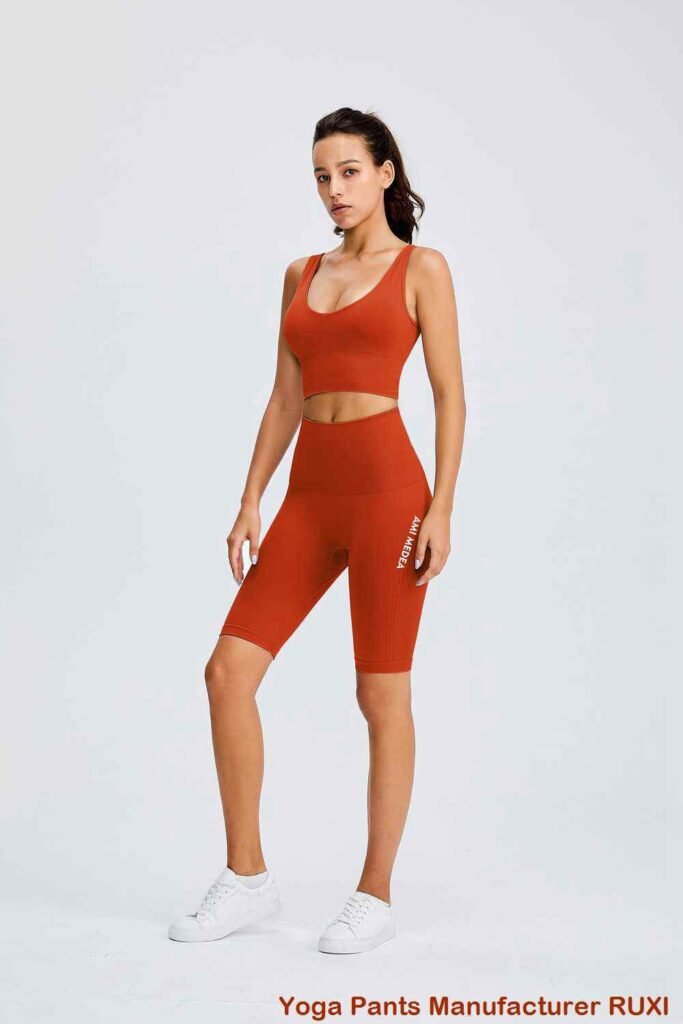 Quần tập Capri cho nữ Quần legging tập luyện Ruxi vn292