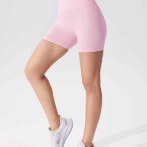 Quần short đạp xe cạp cao màu xanh ngọc Ruxi vn3327