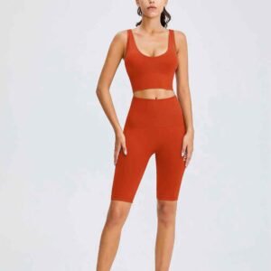 Quần short chạy bộ yoga thoải mái vừa vặn dành cho nữ Ruxi