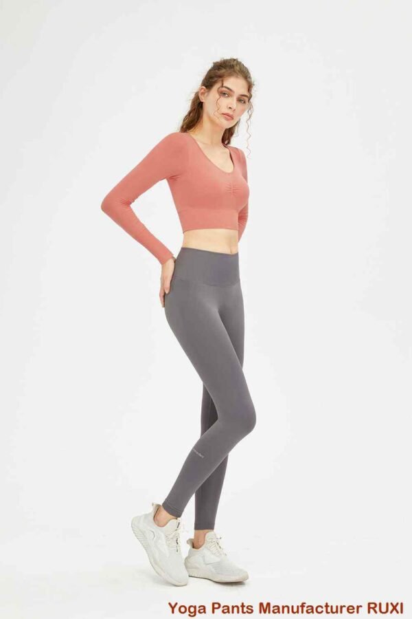 Quần short tập yoga cạp gập thoải mái Ruxi vn3790