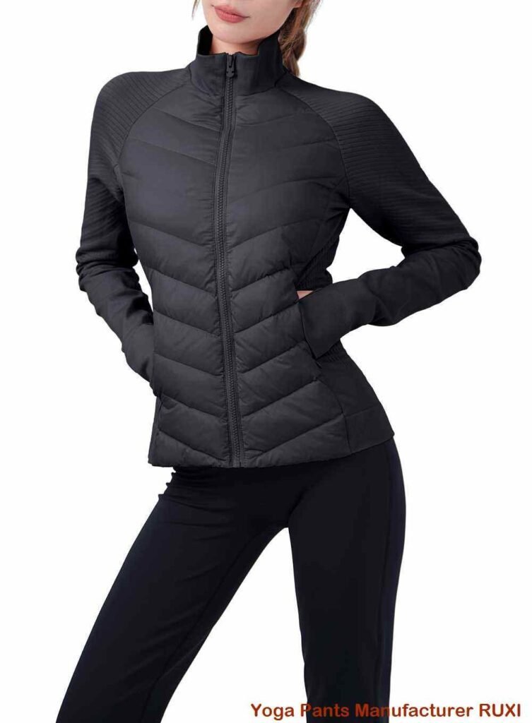Bộ quần tập yoga crop top liền mạch Ruxi vn1049