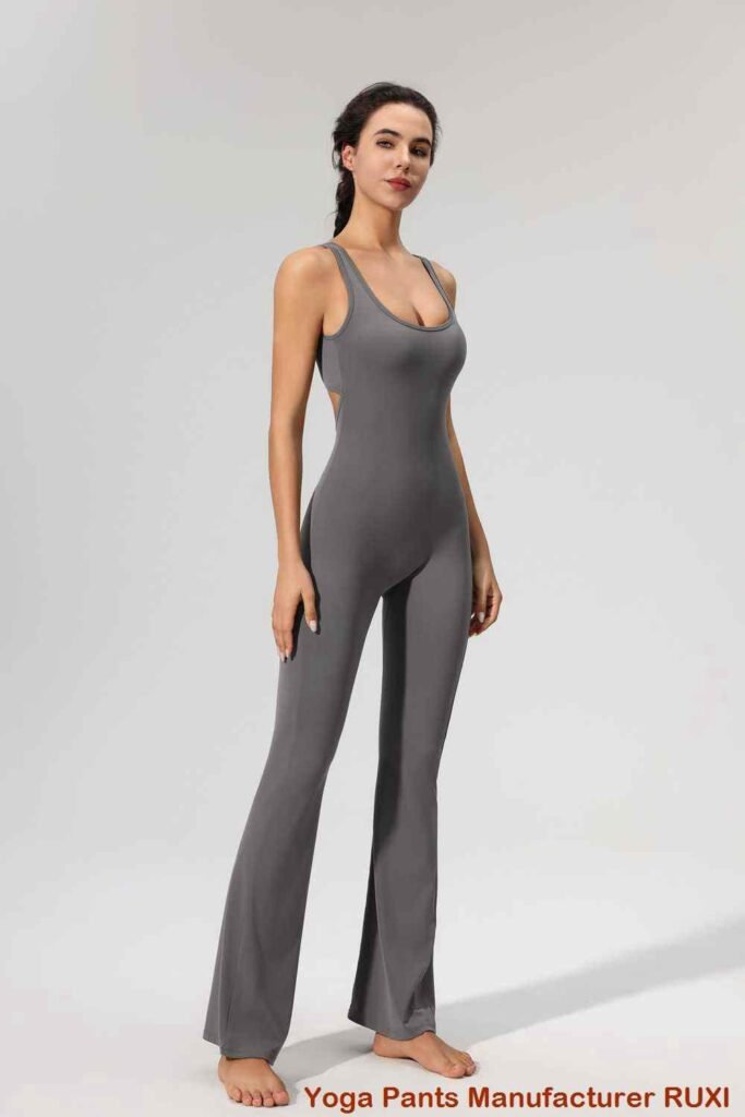 Quần legging yoga ống loe co giãn thoải mái Ruxi vn1054