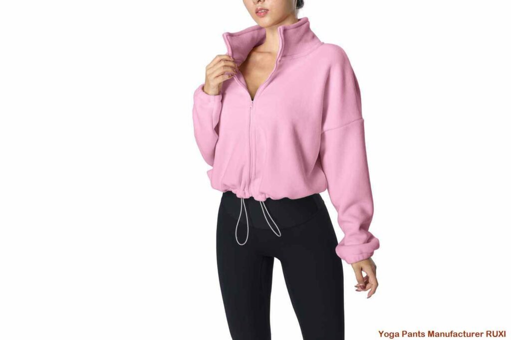 Quần legging yoga capri cạp cao dành cho nữ Ruxi vn336