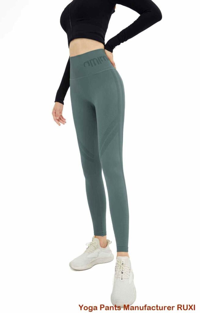 Bộ quần legging tập luyện liền mạch dành cho nữ Ruxi vn533