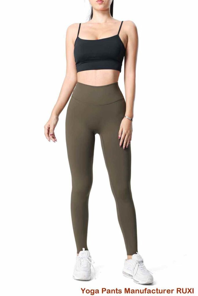 Quần legging cạp cao liền mạch cho nữ Ruxi vn693