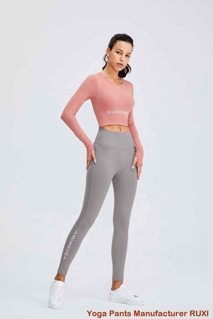 Quần Yoga Họa Tiết Da Báo Cho Nữ Ruxi vn343