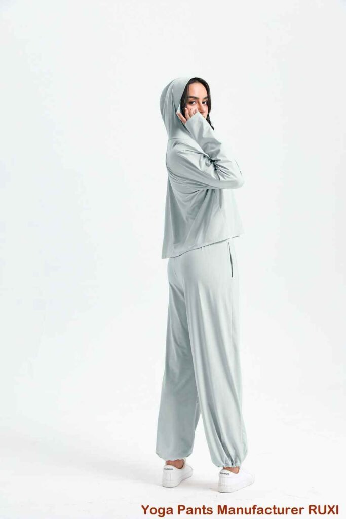 Quần Yoga Xòe Xanh Navy Cho Nữ Ruxi vn604