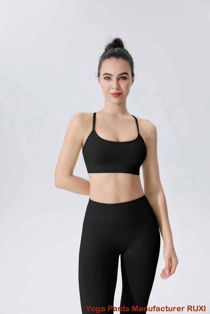 Quần legging ống loe cạp cao Ruxi vn458