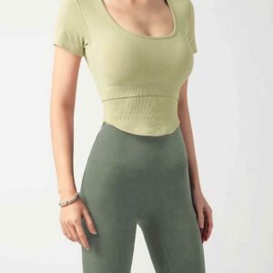 Quần short thể thao dài cho nữ mặc khi hoạt động Ruxi