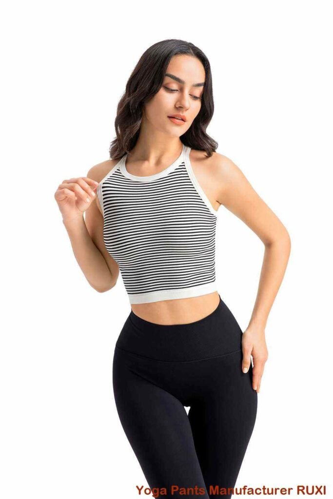 Quần short tập luyện cạp cao cho nữ Ruxi vn2077