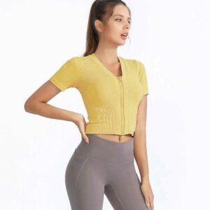 Quần short chạy bộ thoải mái có cạp quần tập yoga Ruxi