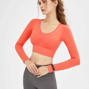 Quần short đạp xe không đường may có gân dành cho nữ Ruxi
