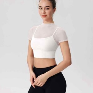 quần short chơi golf màu trắng nữ Ruxi vn2445