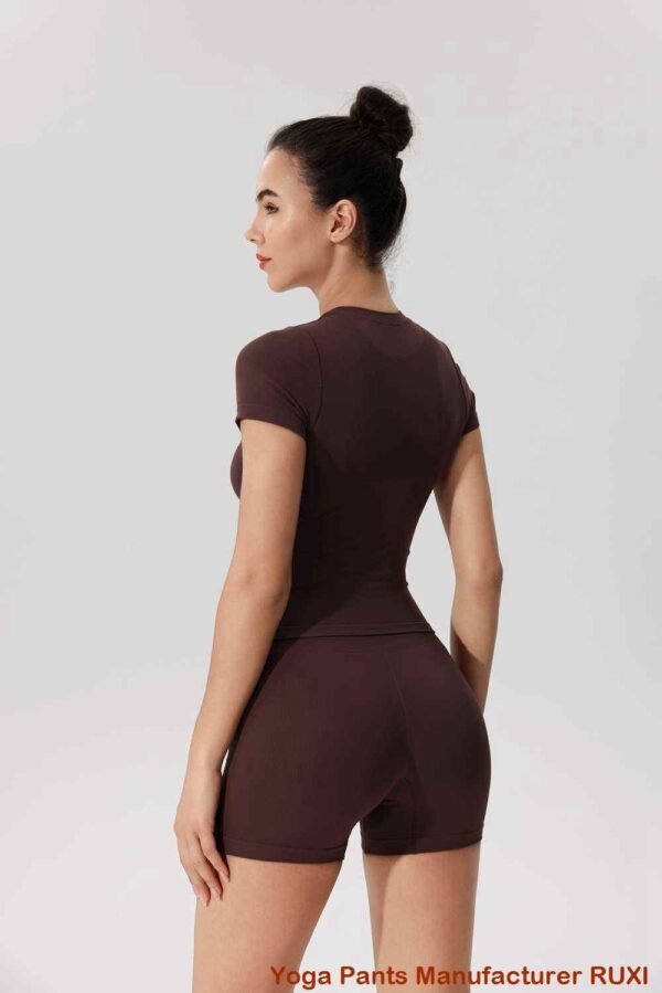 Quần short tập yoga cạp chun thoải mái Ruxi vn3869