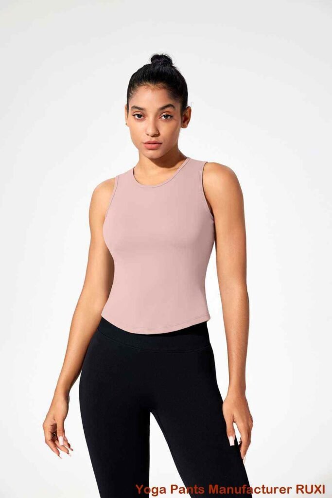 Bộ quần legging và áo tập gym thoải mái cho nữ Ruxi vn1198