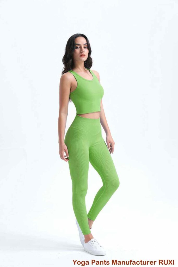 Quần legging cạp cao làm phẳng bụng Ruxi vn518