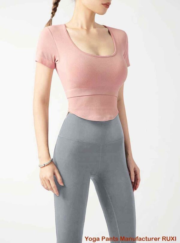 Quần short tập yoga in hình đầu lâu cho nữ Ruxi vn3873