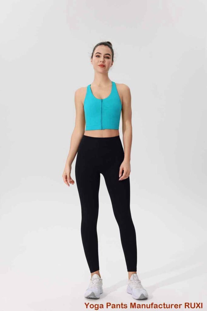Quần tập yoga màu đen thoải mái dành cho nữ Ruxi vn338