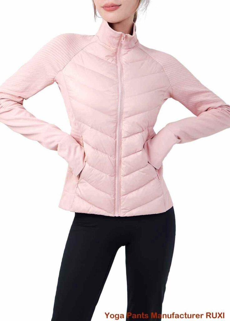 Quần legging cạp cao co giãn có thể gập lại Ruxi vn758