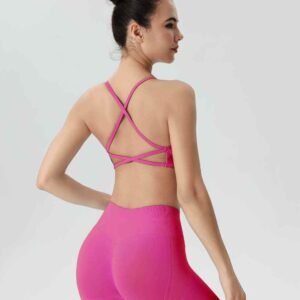 Quần short tập gym nữ liền mạch Ruxi vn3107