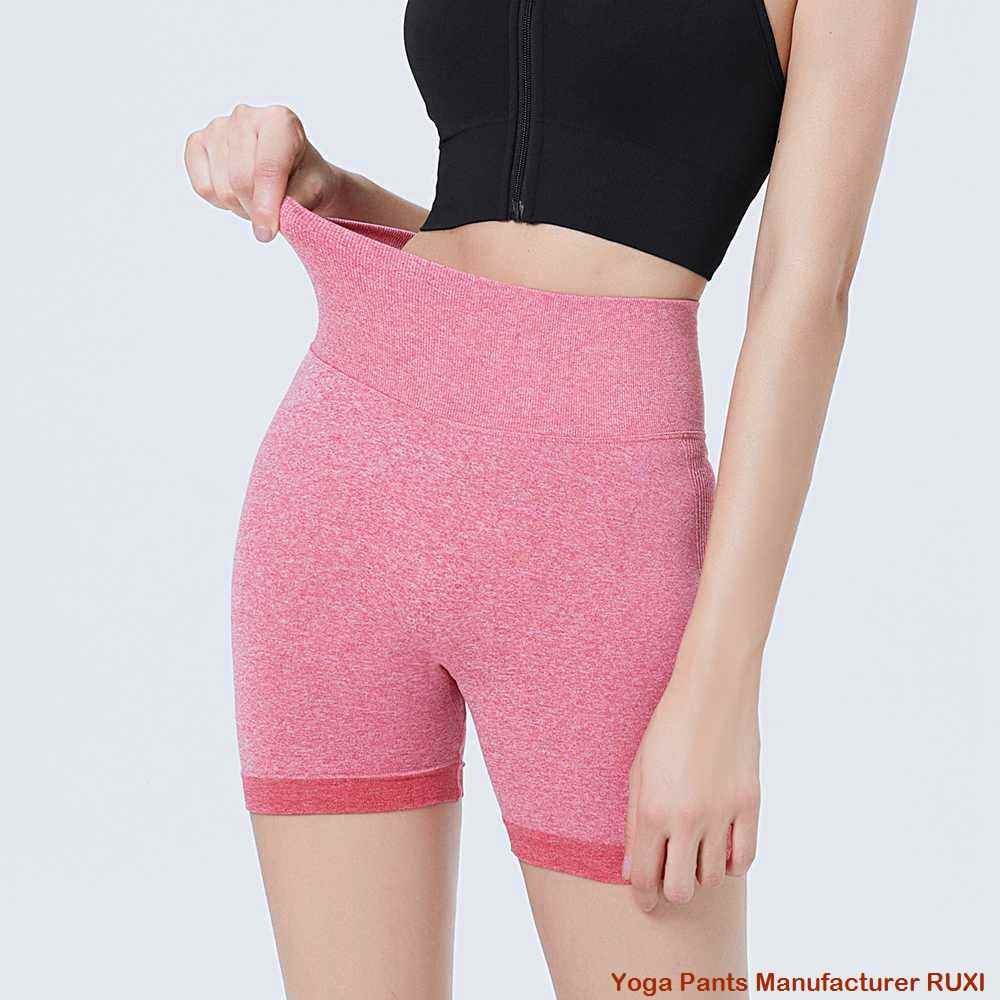 Quần short tập yoga xanh thân thiện với môi trường Ruxi