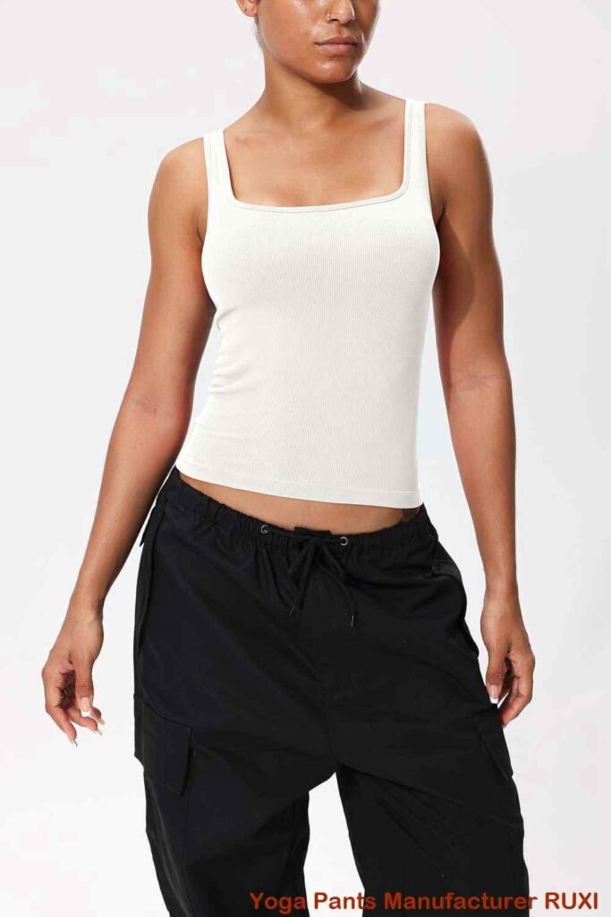 Quần legging xòe họa tiết hoa thanh lịch dành cho nữ Ruxi