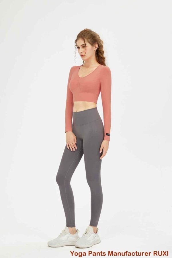 Quần short tập gym cạp cao cho nữ Ruxi vn3300