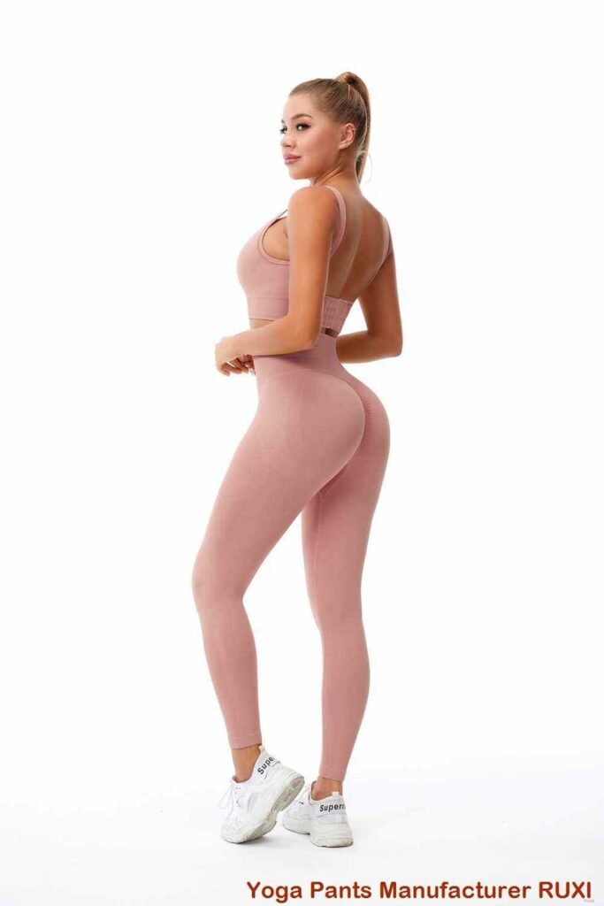 Quần short tập gym cạp cao cho nữ Ruxi vn2061