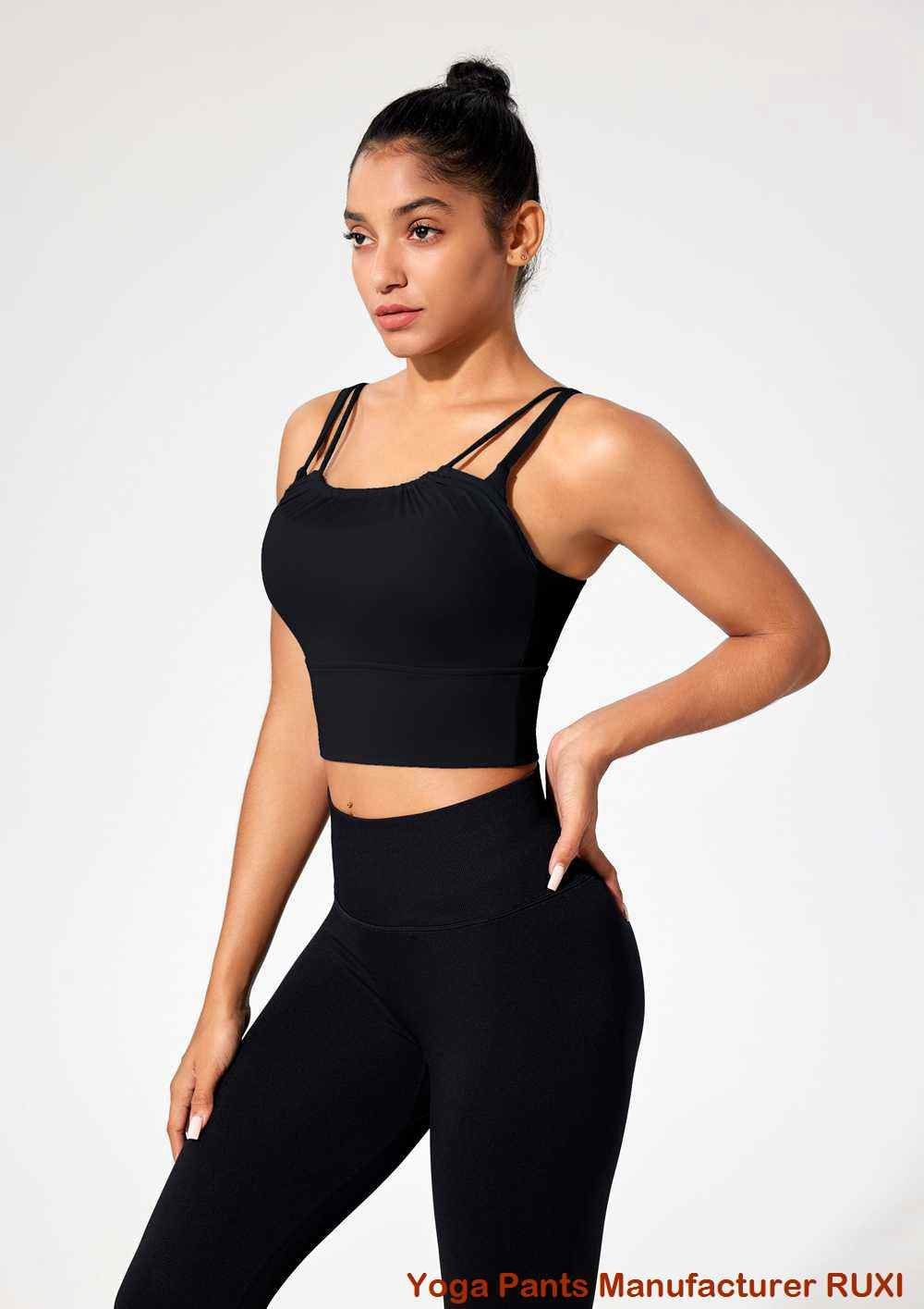 Quần short bóng chuyền Spandex màu đen Ruxi vn3252 Quần short bóng chuyền Spandex màu đen Ruxi vn3252