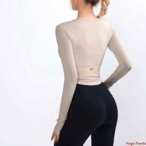 Quần short tập luyện cạp cao liền mạch dành cho nữ Ruxi