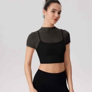 Quần short tập yoga cạp cao cho nữ Ruxi vn3908