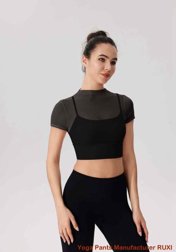 Quần short tập yoga cạp cao cho nữ Ruxi vn3908