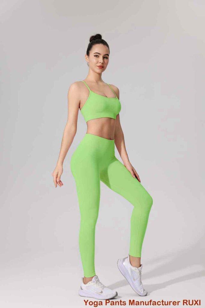 Quần legging chạy bộ có túi cho nữ Ruxi vn724