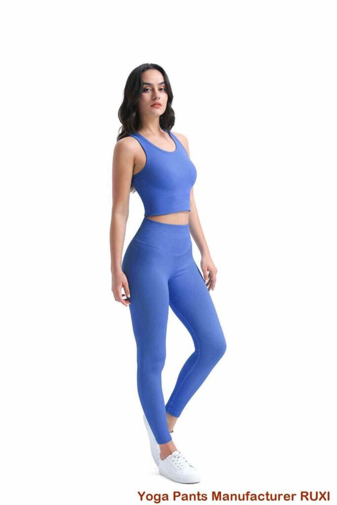 Quần Yoga Lycra Co Giãn Cạp Cao Cho Nữ Ruxi vn809