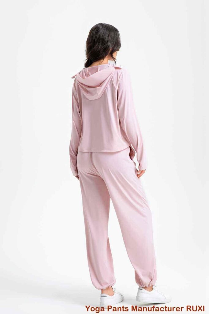 Quần legging túi khóa kéo thoải mái khi mặc hàng ngày Ruxi