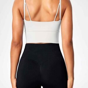 Quần short tập yoga cạp cao đường may bên trong 5 inch